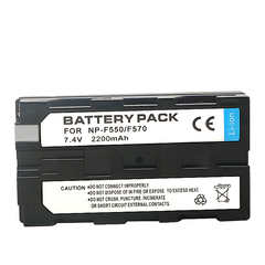 NP-F550 FF570 F530 2200mAh Battery Replacement  for Sony DCR-TRV5 DCR-TRV510 DCR-TRV520