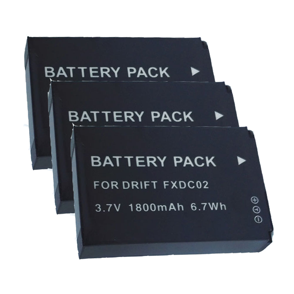 FXDC02  72-011-00 Battery Replacement for Drift: HD Ghost, Ghost, Ghost S HD, Ghost S