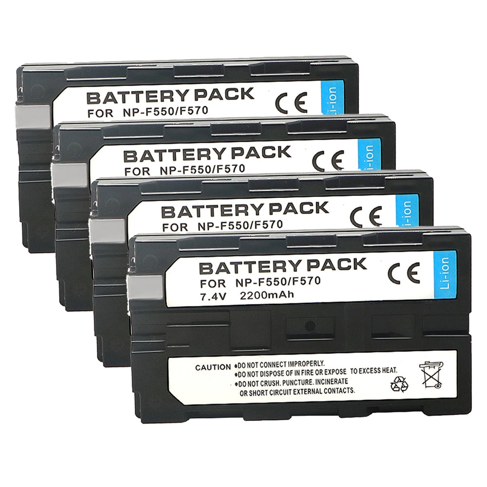 NP-F550 FF570 F530 2200mAh Battery Replacement  for Sony DCR-TRV5 DCR-TRV510 DCR-TRV520